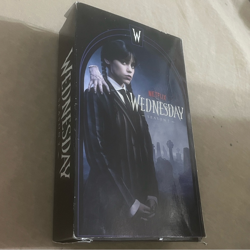 Wednesday Season 2 Premiere Ticket & Popcorn box 8/5/25 Jenna Ortega Tim Burton - Picture 5 of 8